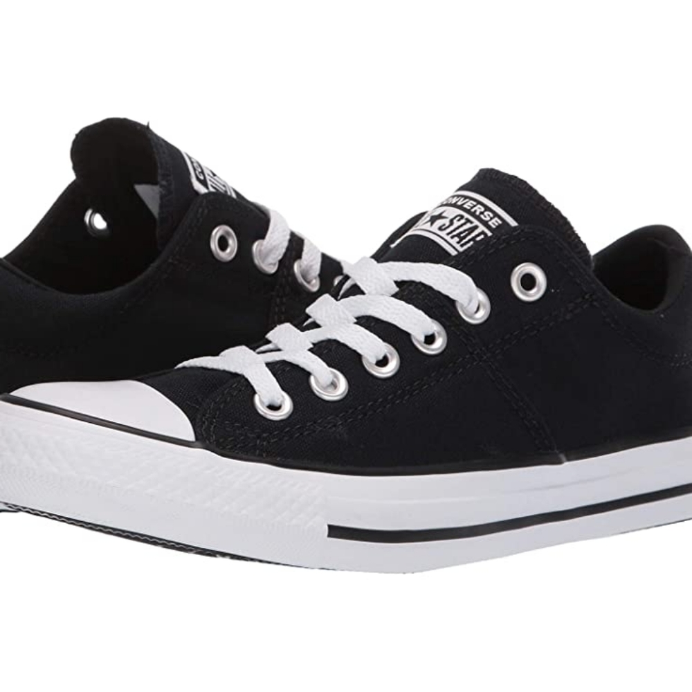 Converse Madison black low tops